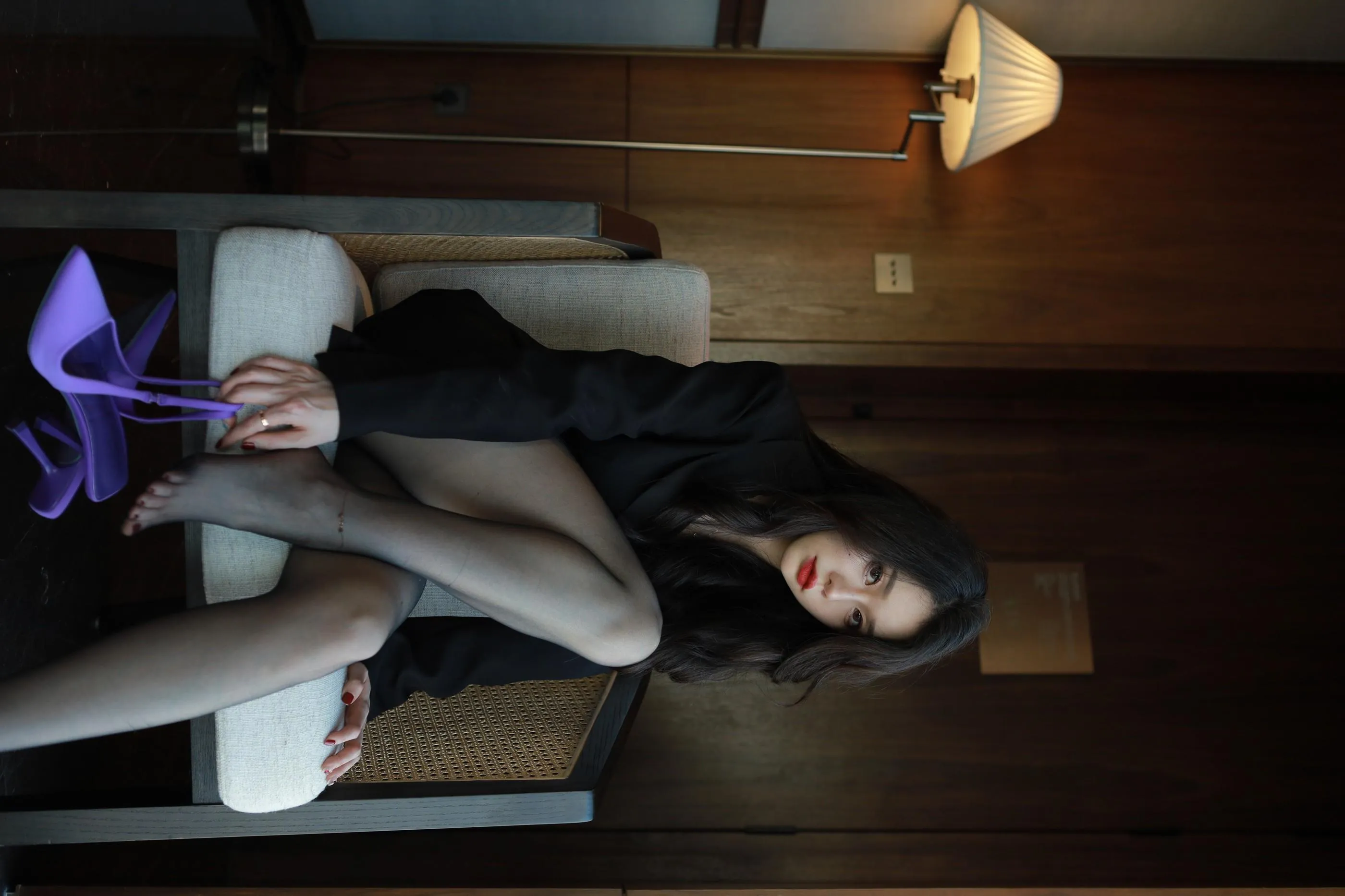 Sia不吃鱼 – NO.007 黑丝玉足 [88P]插图6